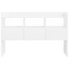 vidaXL Buffet Blanc brillant 105x30x70 cm Bois d&rsquo;ing&eacute;nierie