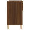 vidaXL Armoire &agrave; chaussures Ch&ecirc;ne marron 70x36x60 cm Bois d'ing&eacute;nierie