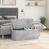 vidaXL Bo&icirc;te de rangement gris b&eacute;ton 90x35x35 cm bois d'ing&eacute;nierie
