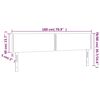 vidaXL T&ecirc;tes de lit 2 pcs Vert fonc&eacute; 90x5x78/88 cm Velours