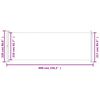vidaXL Auvent lat&eacute;ral r&eacute;tractable de patio 220x600 cm Rouge