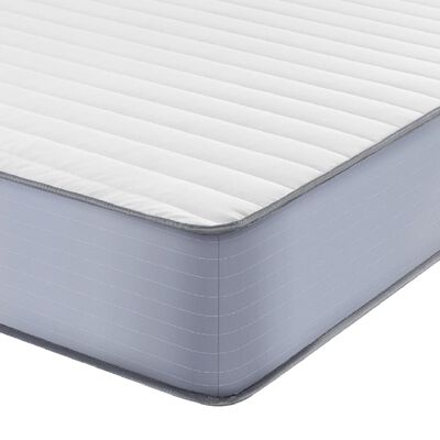 vidaXL Matelas en mousse moyennement doux 180x200 cm