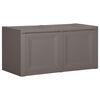 vidaXL Bo&icirc;te &agrave; coussins Gris 86x40x42 cm 85 L