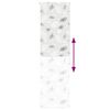 vidaXL Store enrouleur de douche 80x240 cm largeur du tissu 76 cm