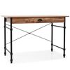 vidaXL Bureau avec tiroir 110 x 55 x 75 cm Couleur de ch&ecirc;ne