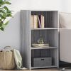 vidaXL Buffet sonoma gris 50x41x93 cm bois d'ing&eacute;nierie