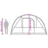 vidaXL Tente familiale tunnel 7 personnes bleu imperm&eacute;able