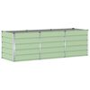 vidaXL Jardini&egrave;re Vert 240 x 80 x 75 cm Acier