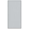 vidaXL Tapis d'entr&eacute;e Gris et Noir 120 x 250 cm 100% Polyamide
