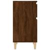 vidaXL Table de chevet ch&ecirc;ne marron 40x35x70 cm