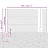vidaXL Cl&ocirc;ture avec poteau Vert 1,5 x 10 m Acier et PVC
