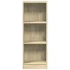 vidaXL Biblioth&egrave;que ch&ecirc;ne sonoma 40x24x109 cm bois d'ing&eacute;nierie