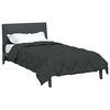vidaXL Duvet d'&eacute;t&eacute; simple Anthracite 220 x 155 cm Microfibre