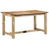 vidaXL Table à manger 140x70x75 cm bois de manguier massif