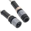 vidaXL Tuyau d'arrosage buse de pulv&eacute;risation argent&eacute; 0,6" 7,5 m inox