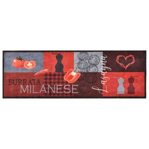 vidaXL Tapis de cuisine lavable Tomates 60x180 cm