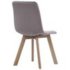 vidaXL Chaises &agrave; manger lot de 4 Rose Velours