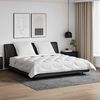 vidaXL Couette avec Oreillers avec oreiller 3 pcs Blanc Microfibre