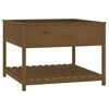 vidaXL Jardini&egrave;re et &eacute;tag&egrave;re Marron miel 111,5x111,5x81 cm Bois de pin