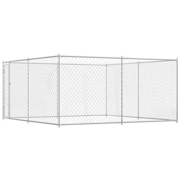vidaXL Chenil ext&eacute;rieur pour chiens 383x383x185 cm