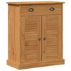vidaXL Ensemble de mobilier de salle de bain avec &eacute;tag&egrave;re VIGO 2 pcs