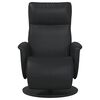 vidaXL Fauteuil de massage inclinable Noir 71 x 90 x 105 cm