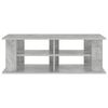 vidaXL Support de t&eacute;l&eacute;vision Gris b&eacute;ton 96 x 35 x 33,5 cm
