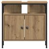vidaXL Ensemble de mobilier de salle de bain 4 pcs ch&ecirc;ne artisanal
