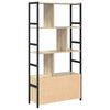 vidaXL &Eacute;tag&egrave;re Ch&ecirc;ne Sonoma 80 x 30 x 155,5 cm Bois d'ing&eacute;nierie