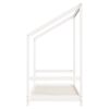 vidaXL Cadre de lit pour enfant blanc 80x160 cm bois de pin massif