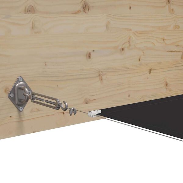 vidaXL Auvent vertical Anthracite 180x1000 cm Tissu oxford