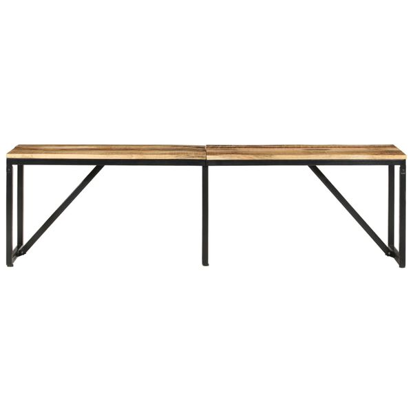 vidaXL Banc 160x35x46 cm bois massif de manguier