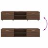 vidaXL Cabinet en Bois Ch&ecirc;ne brun 150 x 39 x 30 cm Bois d'ing&eacute;nierie