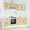vidaXL Ensemble d'armoires de cuisine 8 pcs Kalmar bois d'ing&eacute;nierie