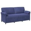 vidaXL Sofa 3 places Bleu police 198 x 83 x 95 cm Velours