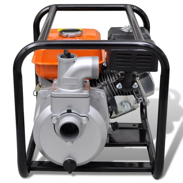 vidaXL Pompe &agrave; eau &agrave; moteur &agrave; essence 50 mm Connexion 4800 W