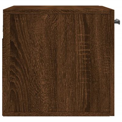 vidaXL Armoire murale Chêne marron 60x36,5x35 cm Bois d'ingénierie