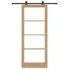 vidaXL Porte coulissante ORKDAL Naturel 86 x 211 cm
