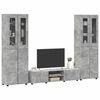 vidaXL Ensemble meuble TV FLORIN Gris b&eacute;ton Bois d'ing&eacute;nierie