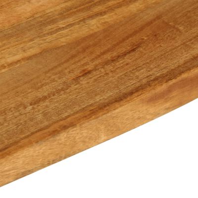 vidaXL Dessus de table à bord vivant 110x60x3,8cm bois massif manguier