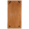vidaXL Miroir mural Bois de r&eacute;cup&eacute;ration massif 60 x 120 cm