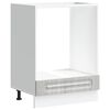 vidaXL Armoire &agrave; four Kalmar sonoma gris bois d'ing&eacute;nierie