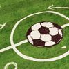 vidaXL Tapis enfant 160x230cm terrain de football lavable