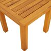 vidaXL Table d'appoint Huile Naturelle 35 x 35 x 34 cm