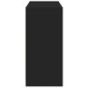 vidaXL Garde-robe noir 77x48x102 cm bois d'ing&eacute;nierie