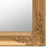 vidaXL Miroir sur pied Dor&eacute; 45x180 cm
