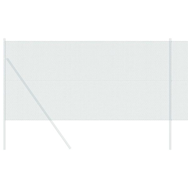 vidaXL Clôture hexagonale Vert 1,4 x 100 m PVC