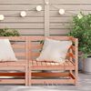 vidaXL Canap&eacute; d'angle de jardin 70x70x67 cm bois massif douglas