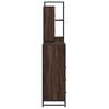 vidaXL Ensemble de meubles de salle de bain 4 pcs ch&ecirc;ne marron