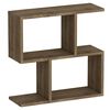 Homemania Table basse Ecrin 60x20x59,4 cm Noyer